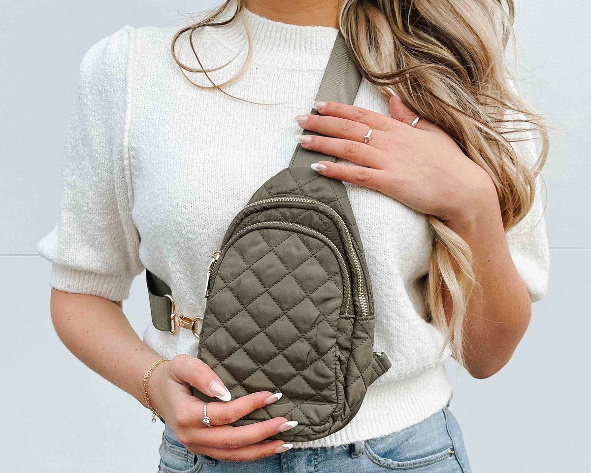 Pinelope Puffer Bum Bag – Coulee Boutique